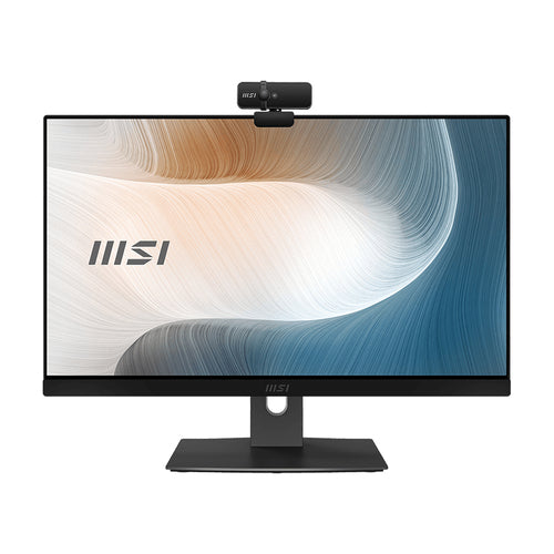 MSI Modern 11M-031US Intel® Core™ i5 i5-1135G7 60.5 cm (23.8") 1920 x 1080 pixels All-in-One PC 16 GB DDR4-SDRAM 256 GB SSD Windows 10 Pro Wi-Fi 6 (802.11ax) Black