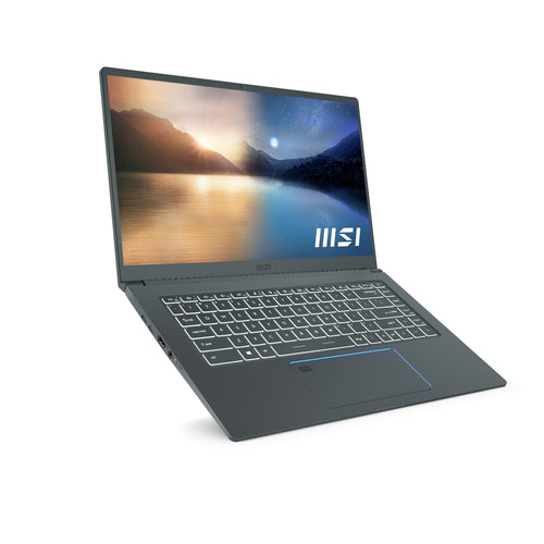 MSI 15 A11SC-023CA Intel® Core™ i7 i7-1185G7 Laptop 39.6 cm (15.6") 4K Ultra HD 16 GB DDR4-SDRAM 1 TB SSD NVIDIA® GeForce® GTX 1650 Max-Q Wi-Fi 6 (802.11ax) Windows 10 Pro Grey