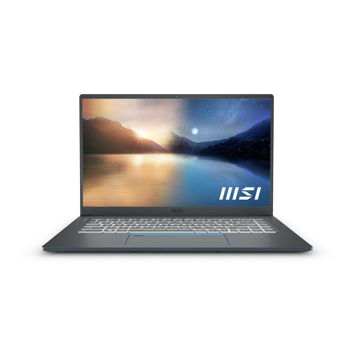 MSI Prestige 15 A11SCX-270CA Intel® Core™ i7 i7-1185G7 Laptop 39.6 cm (15.6") 4K Ultra HD 32 GB DDR4-SDRAM 1 TB SSD NVIDIA® GeForce® GTX 1650 Max-Q Wi-Fi 6 (802.11ax) Windows 10 Pro Grey
