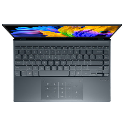 ASUS Zenbook 13 OLED UM325UA-DS51 laptop AMD Ryzen™ 5 5500U 33.8 cm (13.3") Full HD 8 GB LPDDR4x-SDRAM 512 GB SSD Wi-Fi 5 (802.11ac) Windows 10 Home Grey