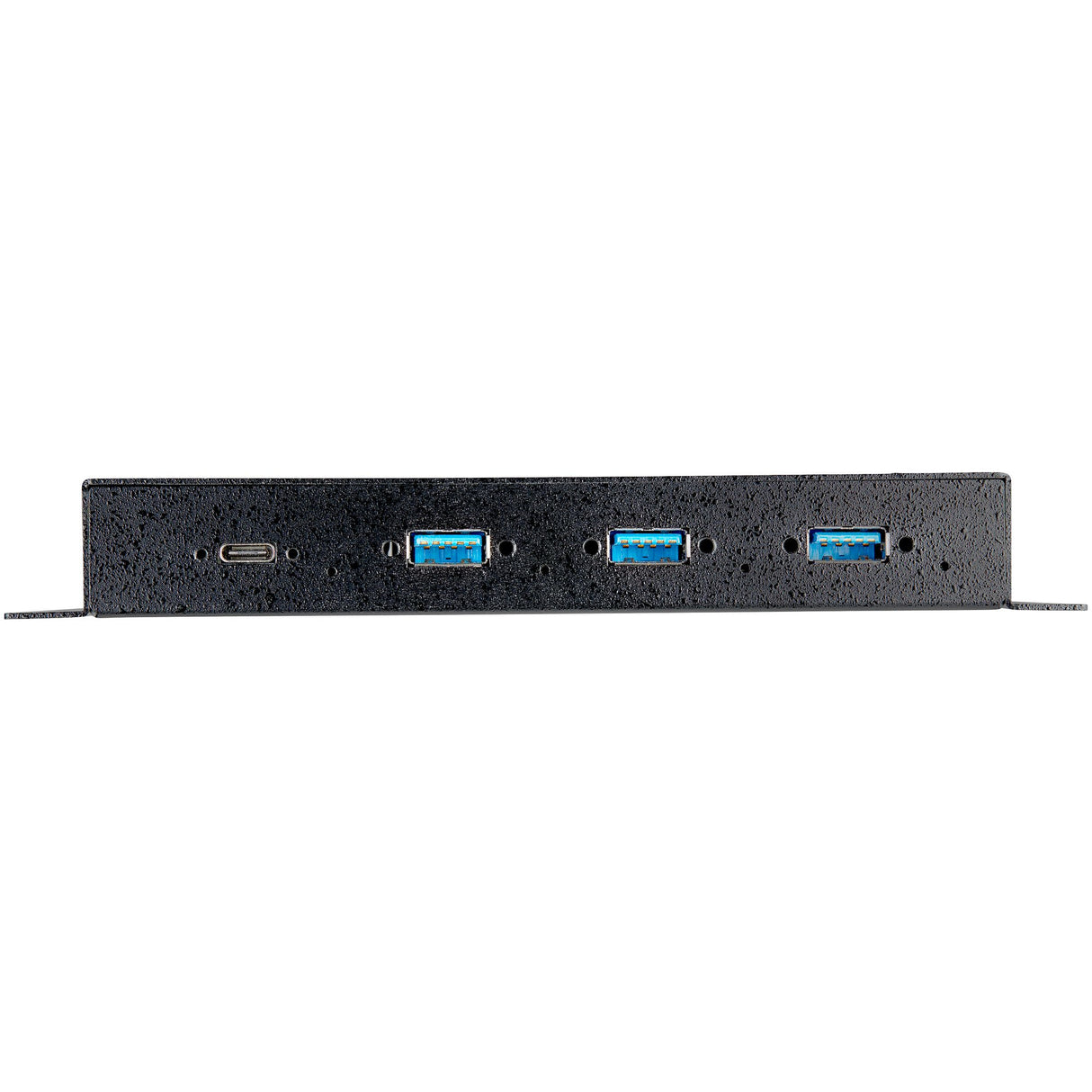 StarTech.com 4-Port USB C Hub 10Gbps - Metal Industrial USB Type-C Hub w/ 3xUSB-A & 1xUSB-C - ESD & Surge Protection - USB-C or USB-A Host - Self-Powered Mountable USB 3.2 Gen 2 Hub - TAA
