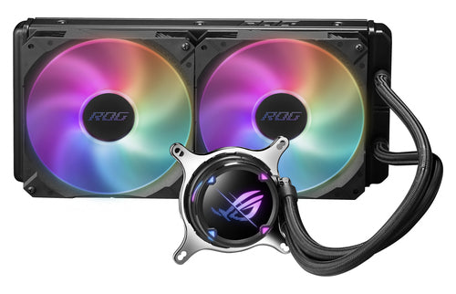 ASUS ROG STRIX LC II 280 ARGB Processor All-in-one liquid cooler 14 cm Black 1 pc(s)