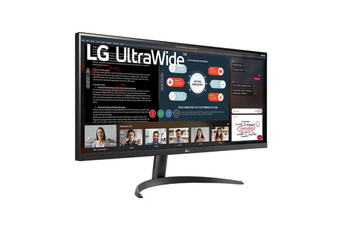 LG 34WP500-B computer monitor 86.4 cm (34") 2560 x 1080 pixels UltraWide Full HD LED Black