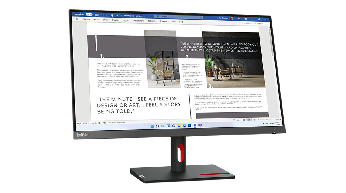 Lenovo ThinkVision S27i-30 Monitor