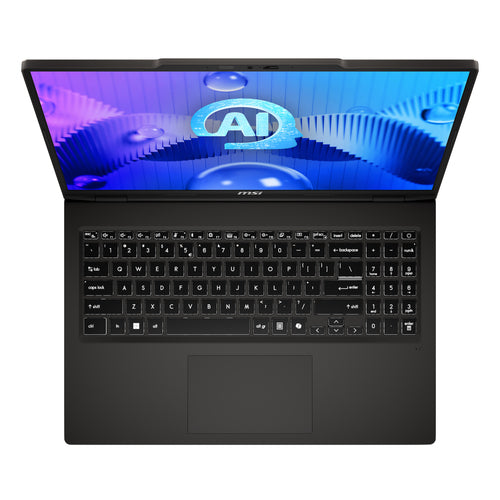 MSI Venture 16 AI A1MG-030CA Intel Core Ultra 7 155H Laptop 40.6 cm (16") 2K Ultra HD 16 GB DDR5-SDRAM 1 TB SSD Wi-Fi 6E (802.11ax) Windows 11 Home Grey