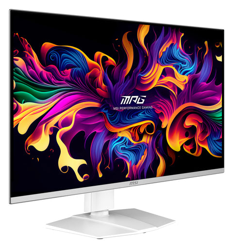 MSI MPG 321URXW QD-OLED computer monitor 80 cm (31.5") 3840 x 2160 pixels 4K Ultra HD White