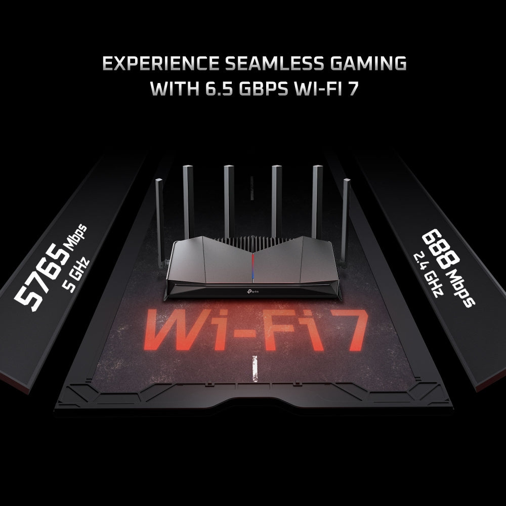 TP-Link Archer BE6500 Dual-Band Wi-Fi 7 Gaming Router