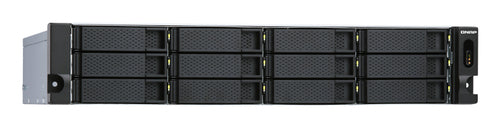 QNAP TL-R1200S-RP storage drive enclosure HDD/SSD enclosure Black, Grey 2.5/3.5"