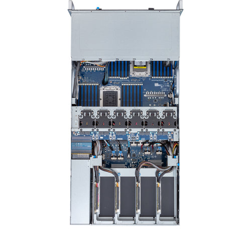 GIGABYTE G493-ZB3-AAP1 server barebone LGA 6096 Rack (2U) Black, Silver
