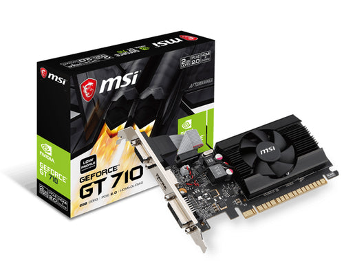 MSI GT 710 NVIDIA GeForce GT 710 2 GB GDDR3