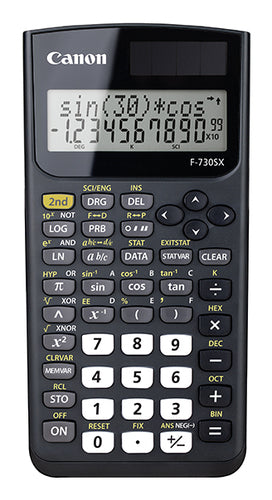 Canon F-730SX calculator Pocket Scientific Black