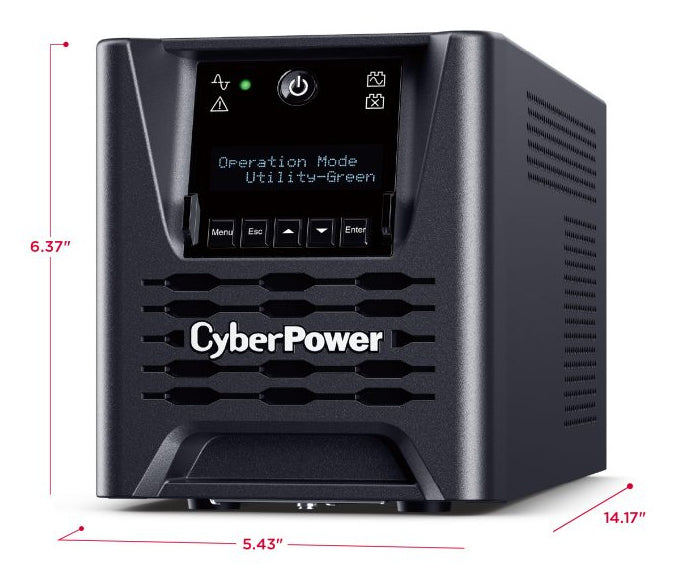 CyberPower Smart App Sinewave uninterruptible power supply (UPS) Line-Interactive 0.75 kVA 750 W 6 AC outlet(s)