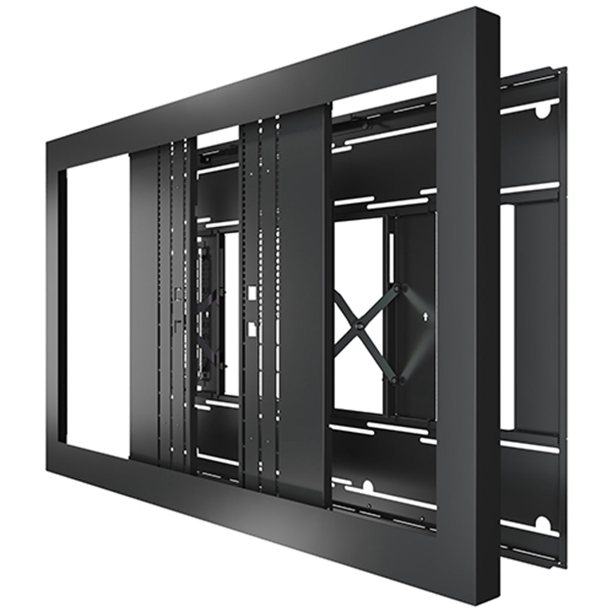 Chief Impact On-Wall Kiosk - Landscape 75 Inch Black