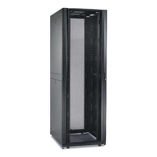 APC NetShelter SX, Server Rack Enclosure, 45U, Shock Packaging, 2000 lbs, Black, 2124H x 750W x 1070D mm