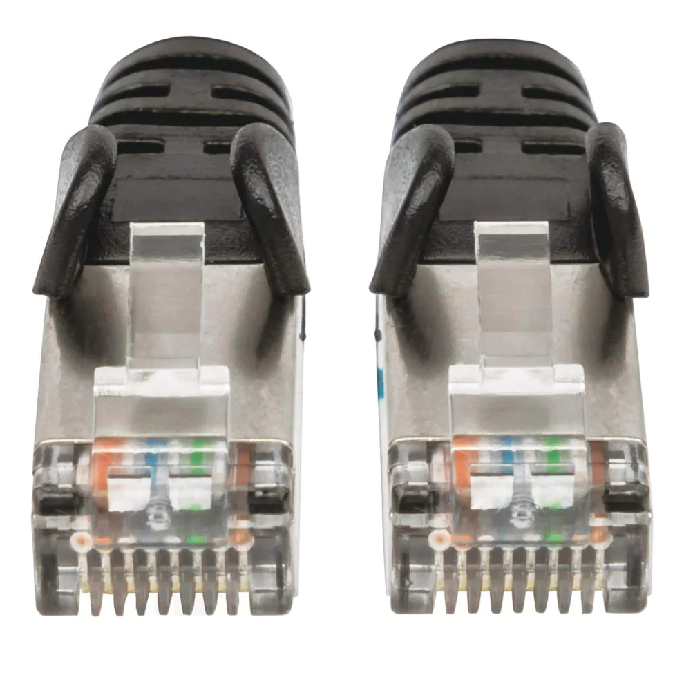 Intellinet IEC-C6AS-BK-1.5 networking cable Black 1.5 m Cat6a S/FTP (S-STP)