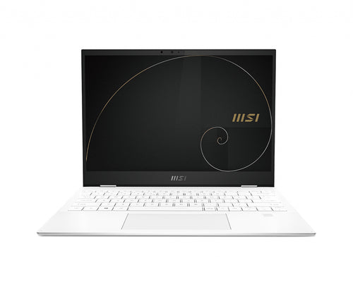 MSI Summit E13 Flip Evo A11MT-024CA Intel® Core™ i7 i7-1185G7 Hybrid (2-in-1) 34 cm (13.4") Touchscreen Full HD+ 16 GB LPDDR4x-SDRAM 512 GB SSD Wi-Fi 6 (802.11ax) Windows 10 Pro White