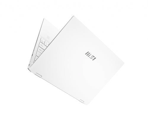 MSI Summit E13 Flip Evo A11MT-024CA Intel® Core™ i7 i7-1185G7 Hybrid (2-in-1) 34 cm (13.4") Touchscreen Full HD+ 16 GB LPDDR4x-SDRAM 512 GB SSD Wi-Fi 6 (802.11ax) Windows 10 Pro White
