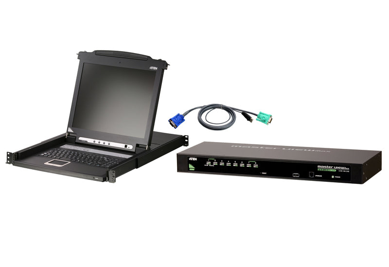 ATEN CLCS1308MUKIT KVM switch Black