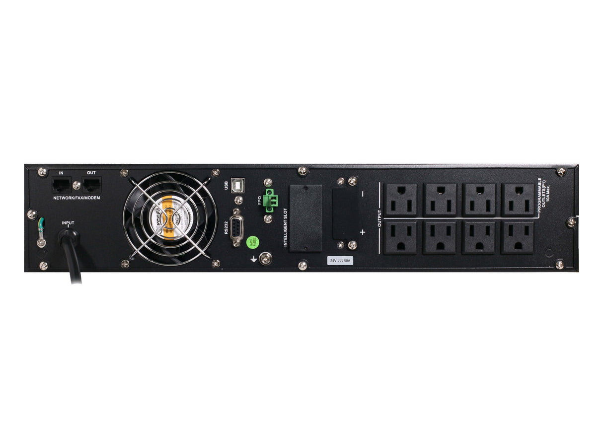 ATEN OL1000LV uninterruptible power supply (UPS) Double-conversion (Online) 1 kVA 1000 W 8 AC outlet(s)