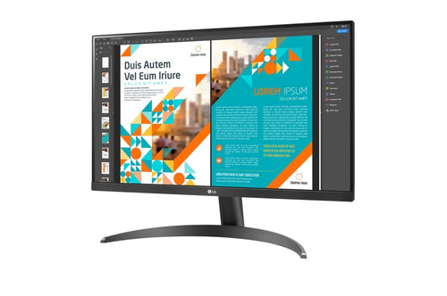LG 24QP500-B computer monitor 60.5 cm (23.8") 2560 x 1440 pixels Quad HD LED Black