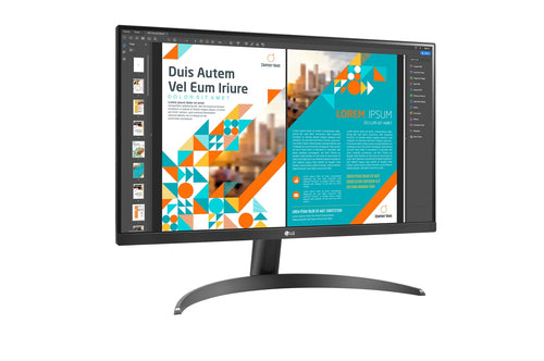LG 24QP500-B computer monitor 60.5 cm (23.8") 2560 x 1440 pixels Quad HD LED Black