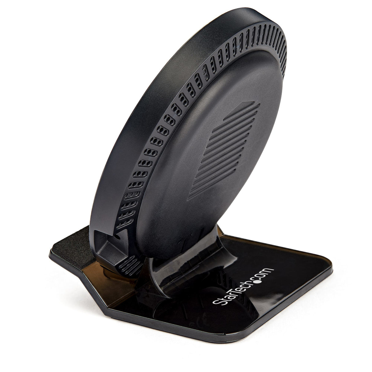 StarTech.com 15W Qi Wireless Charging Stand - Qi Certified Wireless Charger Stand or Pad - Adjustable - Universal Wireless Charging Pad for Smartphone - iPhone/Samsung Galaxy/Google Pixel