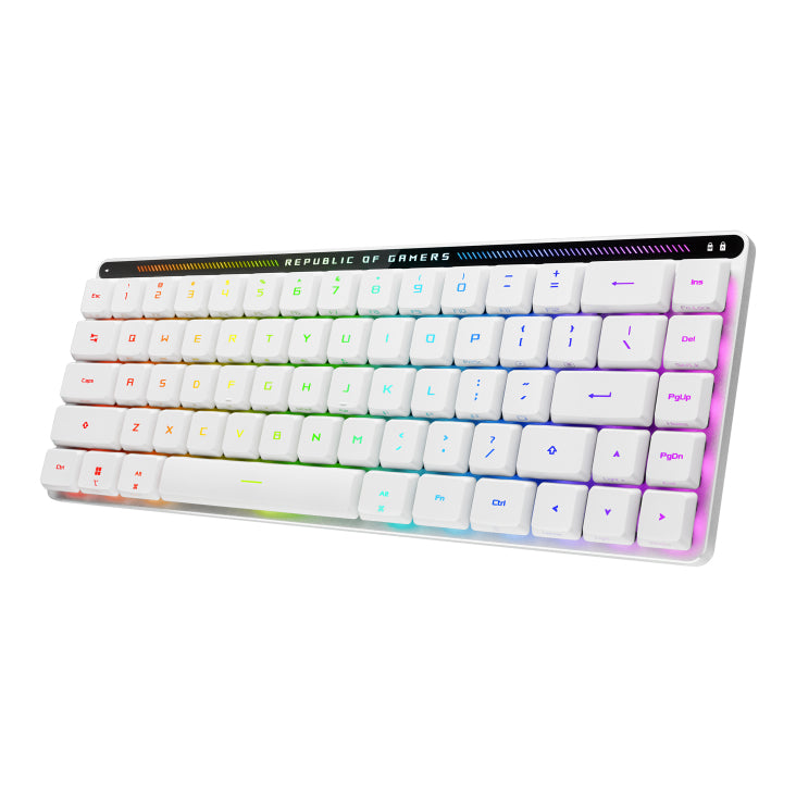 ASUS M603 FALCHION RX LP/RLBL/CA keyboard Gaming USB + RF Wireless + Bluetooth White