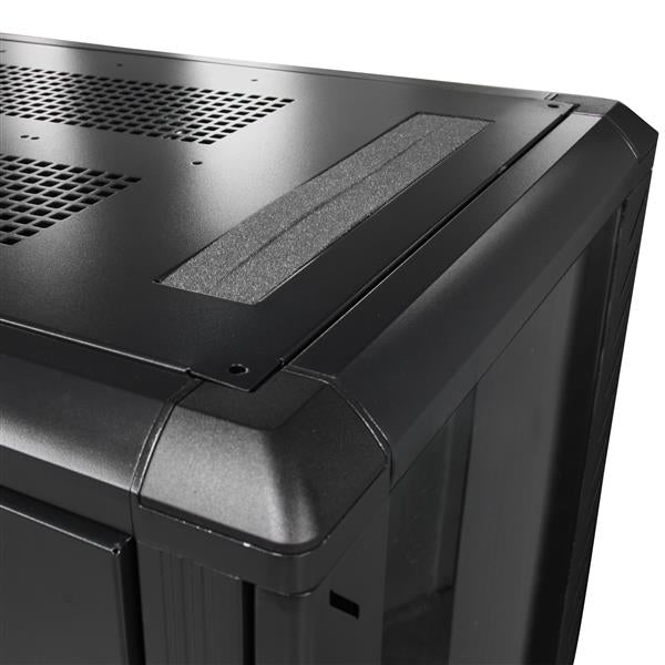 StarTech.com 25U Enterprise-Grade Flat Pack Server Rack Cabinet, 19in Enclosed 4-Post Rack with 29in (75cm) Mounting Depth and 1764lb (800kg) Weight Capacity