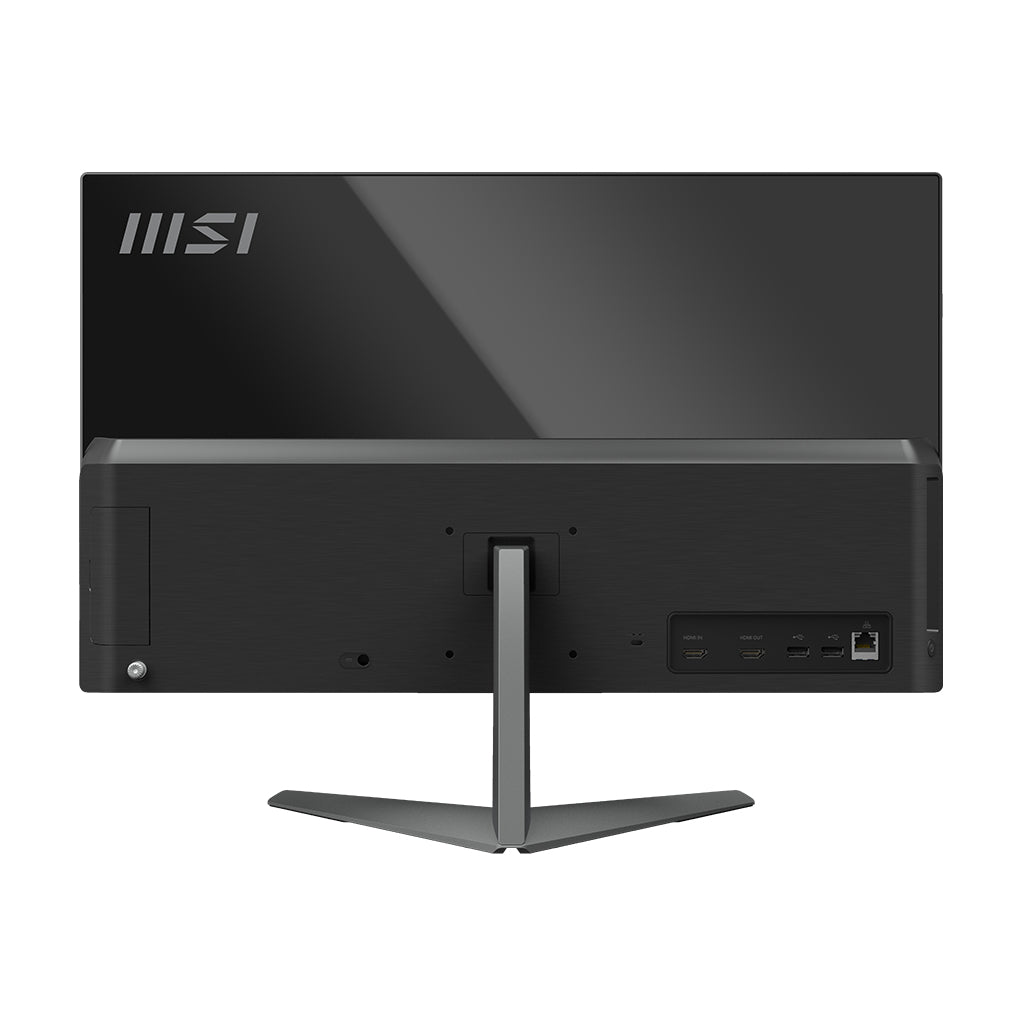 MSI Modern 11M-206US Intel® Pentium® Gold 7505 60.5 cm (23.8") 1920 x 1080 pixels All-in-One PC 4 GB DDR4-SDRAM 128 GB SSD Windows 10 Pro Wi-Fi 6 (802.11ax) Black