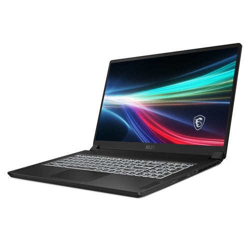 MSI Creator 17 B11UH-242CA Intel® Core™ i9 i9-11900H Laptop 43.9 cm (17.3") 4K Ultra HD 32 GB DDR4-SDRAM 2 TB SSD NVIDIA GeForce RTX 3080 Wi-Fi 6 (802.11ax) Windows 10 Pro Black