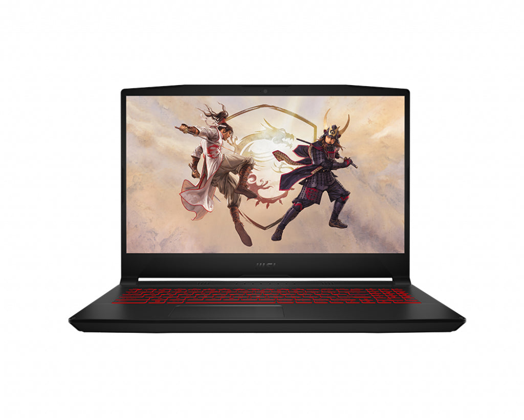 MSI Gaming GF66 11UE-634CA Katana Intel® Core™ i5 i5-11400H Laptop 39.6 cm (15.6") Full HD 16 GB DDR4-SDRAM 512 GB SSD NVIDIA GeForce RTX 3060 Wi-Fi 6 (802.11ax) Windows 11 Home Black