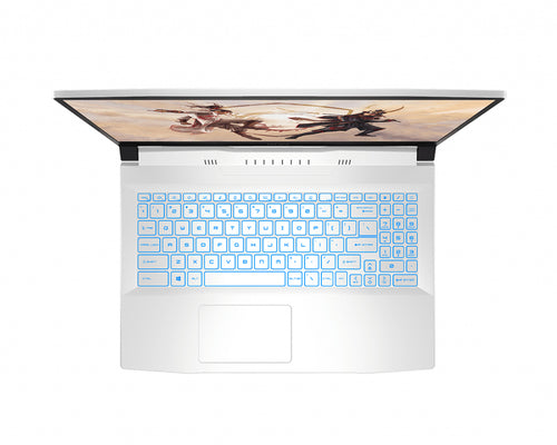 MSI Sword 15 A11UE-241CA Intel® Core™ i7 i7-11800H Laptop 39.6 cm (15.6") Full HD 16 GB DDR4-SDRAM 512 GB SSD NVIDIA GeForce RTX 3060 Wi-Fi 6 (802.11ax) Windows 10 Home White