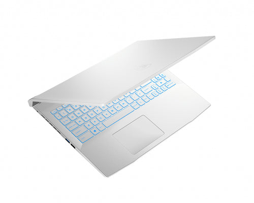 MSI Sword 15 A11UE-241CA Intel® Core™ i7 i7-11800H Laptop 39.6 cm (15.6") Full HD 16 GB DDR4-SDRAM 512 GB SSD NVIDIA GeForce RTX 3060 Wi-Fi 6 (802.11ax) Windows 10 Home White