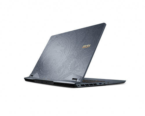 MSI Gaming GE76 11UG-415CA Dragon Tiamat Intel® Core™ i9 i9-11980HK Laptop 43.9 cm (17.3") Full HD 32 GB DDR4-SDRAM 1 TB SSD NVIDIA GeForce RTX 3070 Wi-Fi 6 (802.11ax) Windows 10 Home Blue, Titanium