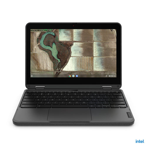Lenovo 500e Chromebook Gen 3 (Intel) Intel® Celeron® N N4500 29.5 cm (11.6") Touchscreen HD 4 GB LPDDR4x-SDRAM 32 GB eMMC Wi-Fi 6 (802.11ax) ChromeOS Grey US English