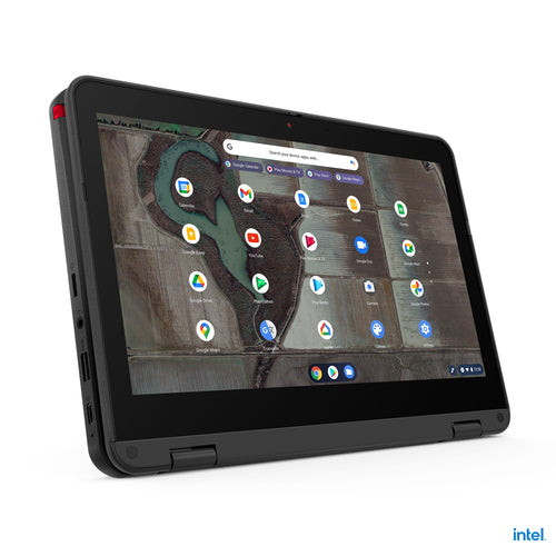Lenovo 500e Chromebook Gen 3 (Intel) Intel® Celeron® N N4500 29.5 cm (11.6") Touchscreen HD 4 GB LPDDR4x-SDRAM 32 GB eMMC Wi-Fi 6 (802.11ax) ChromeOS Grey US English