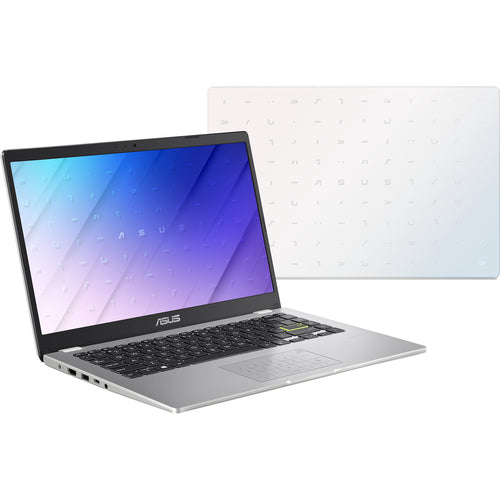 ASUS E410MA-QC1-CB laptop Intel® Celeron® N N4020 35.6 cm (14") Full HD 4 GB DDR4-SDRAM 128 GB eMMC Wi-Fi 5 (802.11ac) Windows 10 Home in S mode White