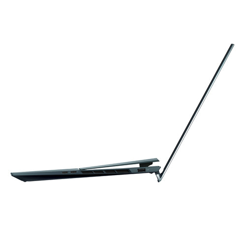 ASUS Zenbook Pro Duo 15 OLED UX582HS-XH99T-CA Intel® Core™ i9 i9-11900H Laptop 39.6 cm (15.6") Touchscreen 4K Ultra HD 32 GB DDR4-SDRAM 1 TB SSD NVIDIA GeForce RTX 3080 Wi-Fi 6 (802.11ax) Windows 11 Pro Blue