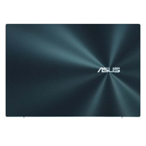 ASUS Zenbook Pro Duo 15 OLED UX582HS-XH99T-CA Intel® Core™ i9 i9-11900H Laptop 39.6 cm (15.6") Touchscreen 4K Ultra HD 32 GB DDR4-SDRAM 1 TB SSD NVIDIA GeForce RTX 3080 Wi-Fi 6 (802.11ax) Windows 11 Pro Blue