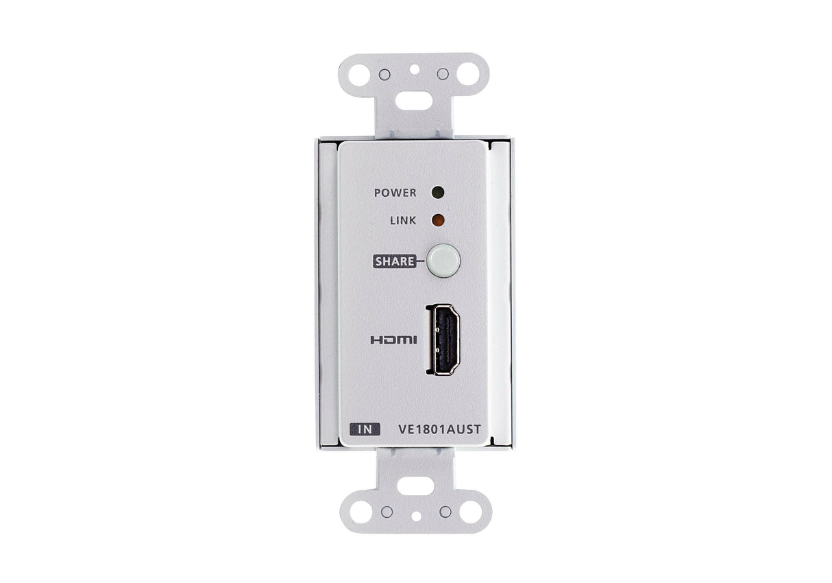 ATEN VE1801AUST AV extender AV transmitter White