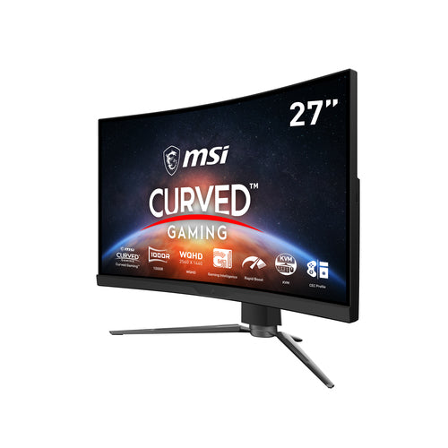 MSI MPG Artymis 273CQR computer monitor 68.6 cm (27") 2560 x 1440 pixels Wide Quad HD LCD Black
