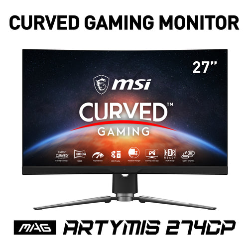 MSI MPG Artymis 274CP computer monitor 68.6 cm (27") 1920 x 1080 pixels Full HD Black