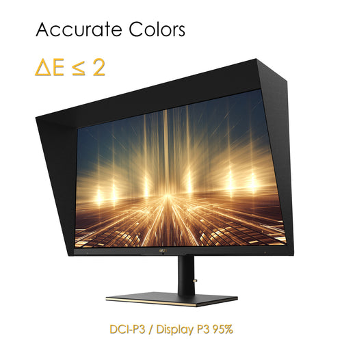 MSI Summit MS321UP 32 Inch Monitor with Adjustable Stand, UHD (3840 x 2160), 16:9, 60Hz, IPS, 4ms, HDMI, DisplayPort, USB Type-C, Built-in USB Hub, Anti-Glare, Anti-Flicker, Less Blue light, VESA, Kensington, Black