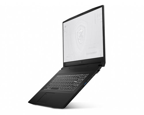 MSI Workstation 11UI-647 Intel® Core™ i7 i7-11800H Laptop 43.9 cm (17.3") Full HD 16 GB DDR4-SDRAM 512 GB SSD NVIDIA T1200 Wi-Fi 6 (802.11ax) Windows 11 Pro Black