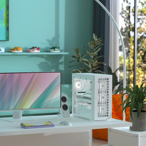 Aerocool D502A Midi Tower White