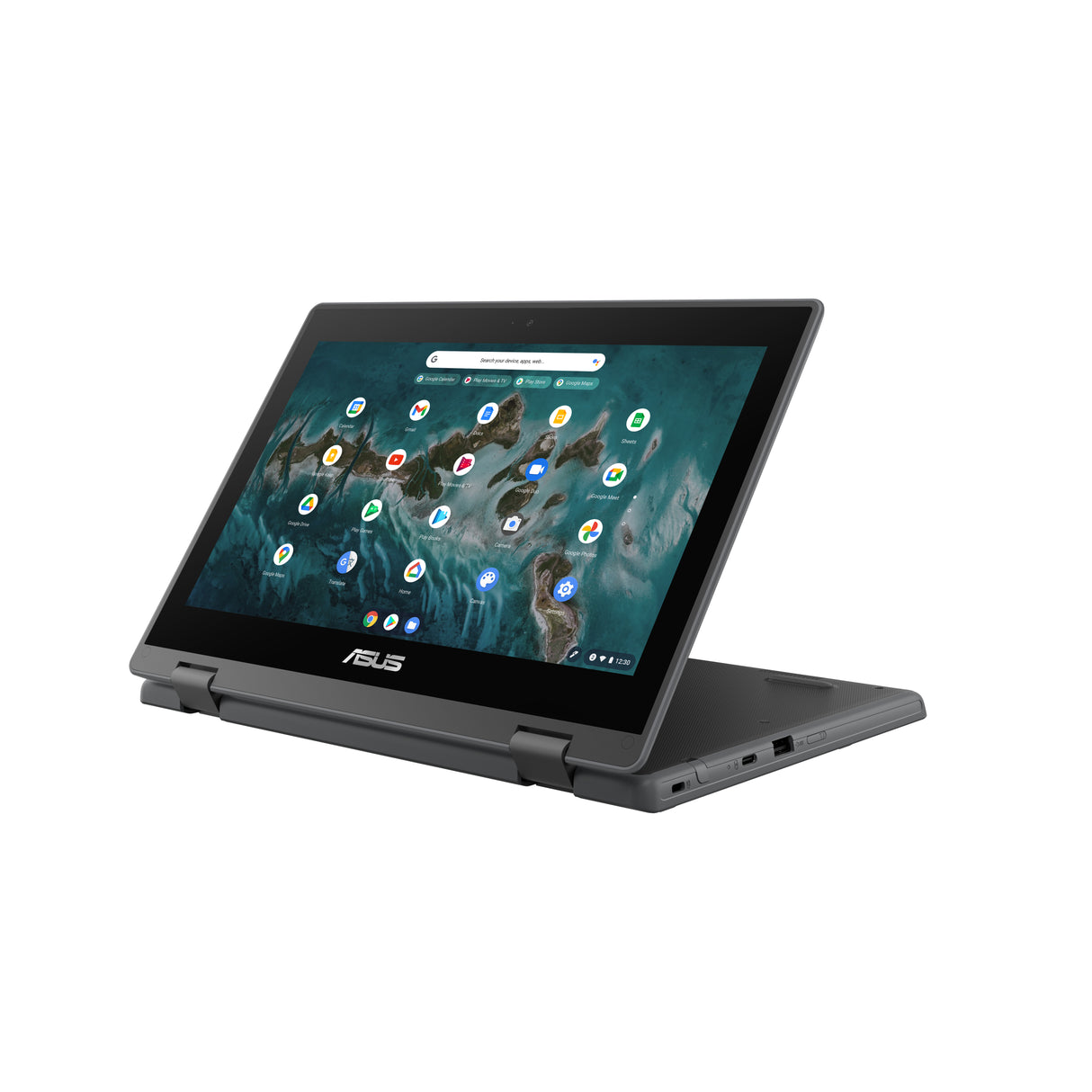ASUS Chromebook Flip CR1 CR1100FKA-C1-CA Intel® Celeron® N N4500 29.5 cm (11.6") Touchscreen HD 4 GB LPDDR4x-SDRAM 64 GB eMMC Wi-Fi 6 (802.11ax) ChromeOS Grey