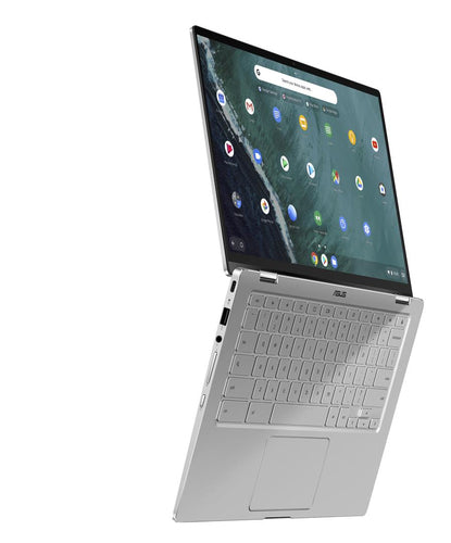 ASUS Chromebook Flip C434TA-Q1-CB Intel® Core™ m3 m3-8100Y 35.6 cm (14") Touchscreen Full HD 4 GB LPDDR3-SDRAM 64 GB eMMC Wi-Fi 5 (802.11ac) ChromeOS Silver