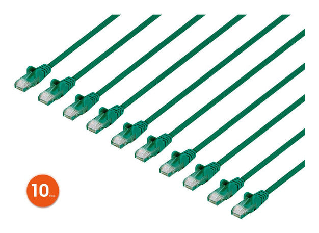 Intellinet 744201 networking cable Green 0.5 m Cat6 U/UTP (UTP)