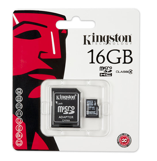 Kingston Technology SDC4/16GB memory card MicroSDHC Flash Class 4