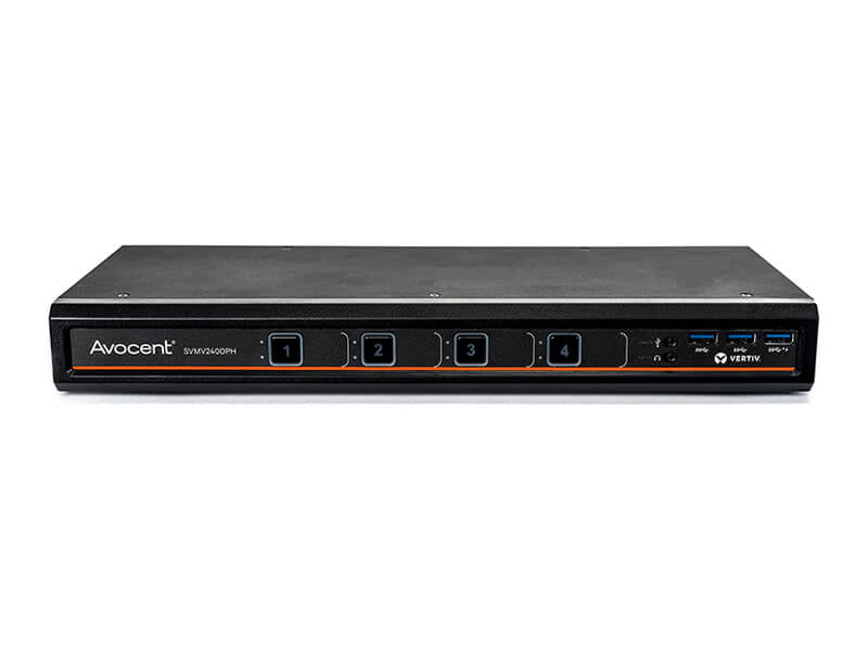 Vertiv Avocent MultiViewer SVMV280DPH KVM switch Black